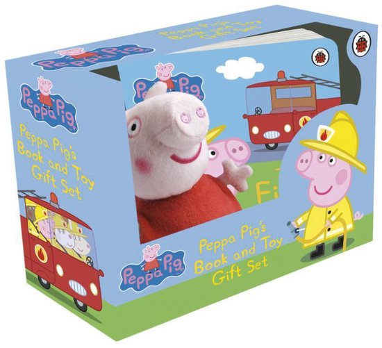 Cover van het boek 'Peppa s cadeauset boek + knuffel'