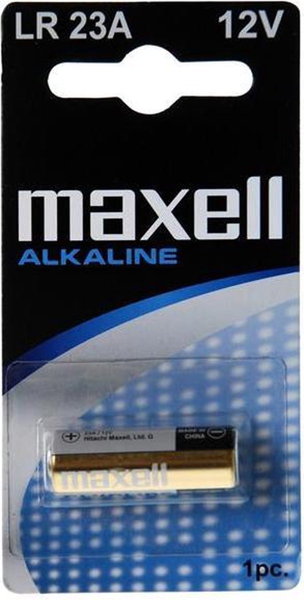 Maxell LR23A Alkaline 12V 1pc | bol.com