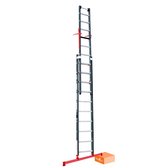 Premium ladder met Topsafe Systeem 2 delig - 2x12 treden