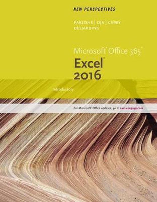 New Perspectives Microsoft Office 365 & Excel 2016 9781337251396