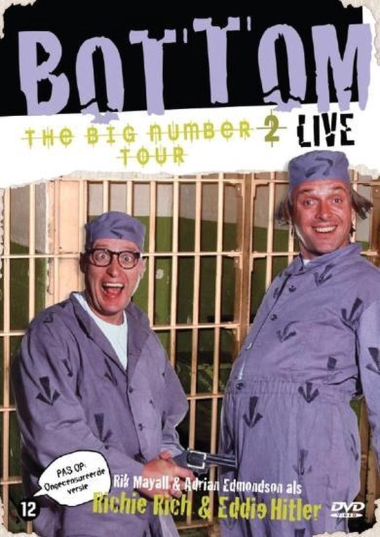 Cover van de film 'Bottom Live - The Big Number 2'