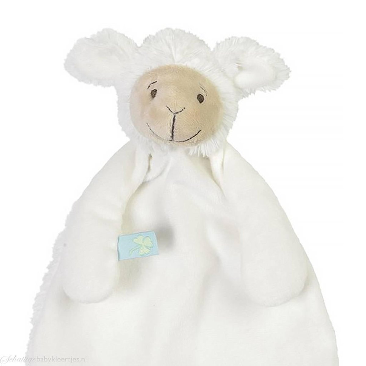 Happy Horse Lam Lugano Knuffeldoekje - Wit - Knuffel cadeau — afbeelding 2