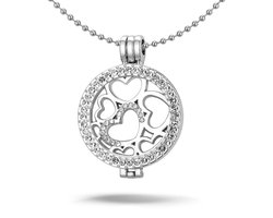 Montebello Ketting Aleta Z - 316L Staal - Hart - ∅35mm – Coin - 3-delig - 80cm