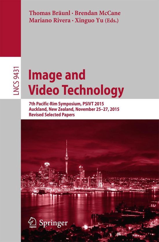 Springer Nature Proceedings Computer Science - Image and Vid ... - cover