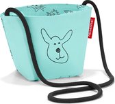 Reisenthel Minibag Kids Schoudertasje - Kind - Polyester - 0.5 L - Cats&Dogs Mint