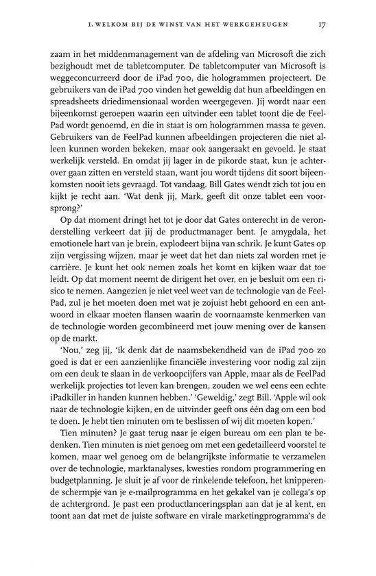 De winst van het werkgeheugen
