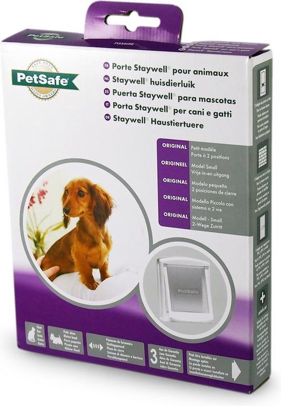 Petsafe 700 Kattenluik - S - Wit - 18.5 x 15.8 cm