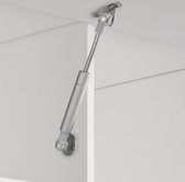 Kledingkast spaanplaat 106x36,5x192 cm wit (incl. vloerviltjes)