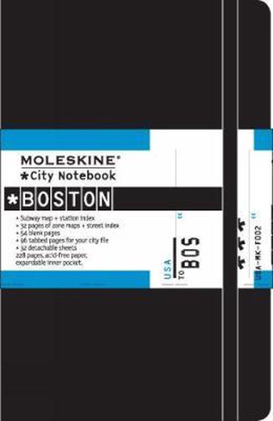Cover van het boek 'Moleskine North America - City Notebook Boston' van  Moleskine