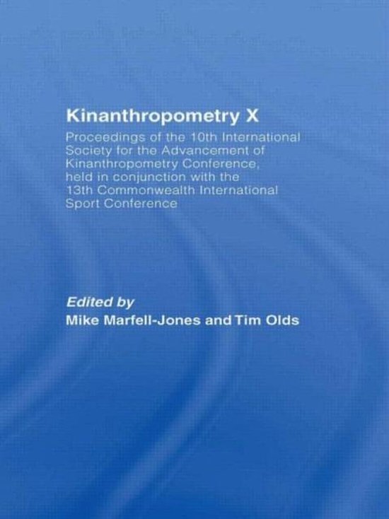 Kinanthropometry X - cover