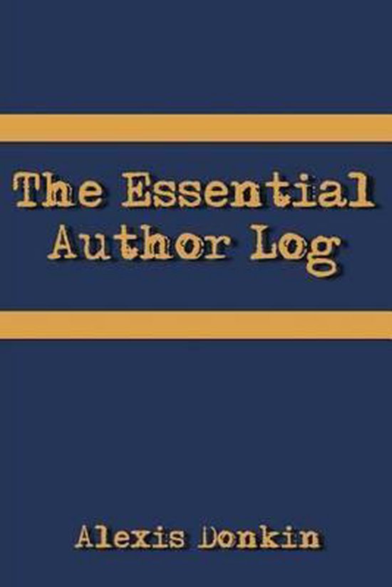 The Essential Author Log - cover