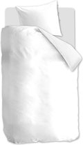 Rivièra Maison Tranquility - Dekbedovertrek - Eenpersoons - 140x200/220 cm + 1 kussensloop 60x70 cm - White