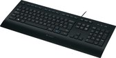 Logitech K280E Pro f/ Business clavier USB QWERTZ Allemand Noir