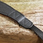 Eddycam lerenriem FASHION-1 (60mm) black/natural