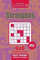 Sudoku Small Straights - 200 Master Puzzles 6x6 (Volume 12)