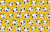 Mat, Vloermat, Vloerkleed, Tapijt, Kind - Kinderkamer Panda - Wasbaar - Antislip -175 x 115 cm