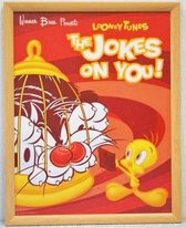 Schilderij Looney Tunes The jokes on you! 38 CM X 48 CM