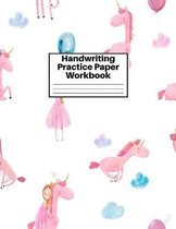 Handwriting Practice Paper Workbook