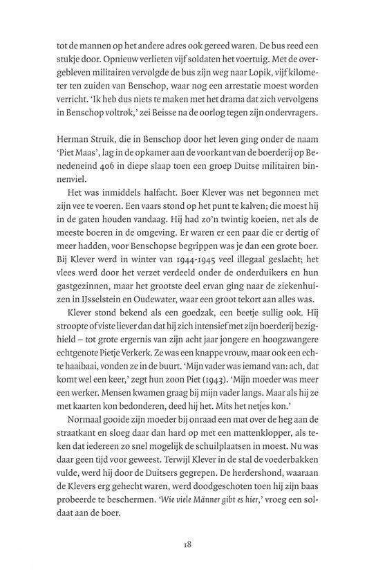 Pagina uit een boek met tekst over de Tweede Wereldoorlog.