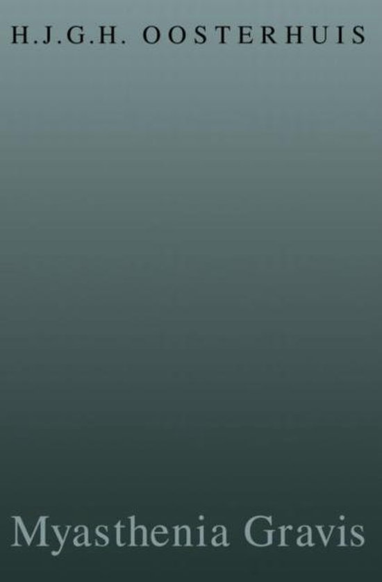 Myasthenia Gravis - cover