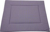 COOLS/petito - Boxkleed Stof Ruit - Lila 80 x 100
