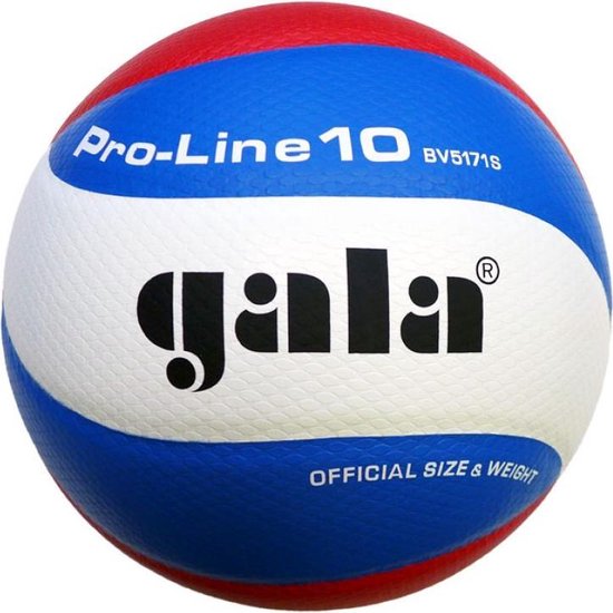 Slijm rol Oneffenheden Gala Volleybal Pro-line 5171S10, de meest gebruikte volleybal in Nederland  en Belgie | bol.com