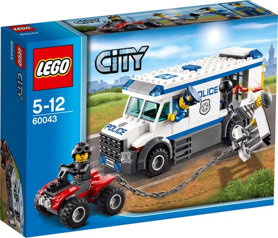 hengel Dom Rubriek LEGO City Politie Gevangenentransport- 60043 | bol.com