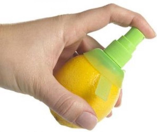 Citroen spuit 2 stuk oranje JY&K | citrus spray | limoen | citroensap  sproeier | | bol.com