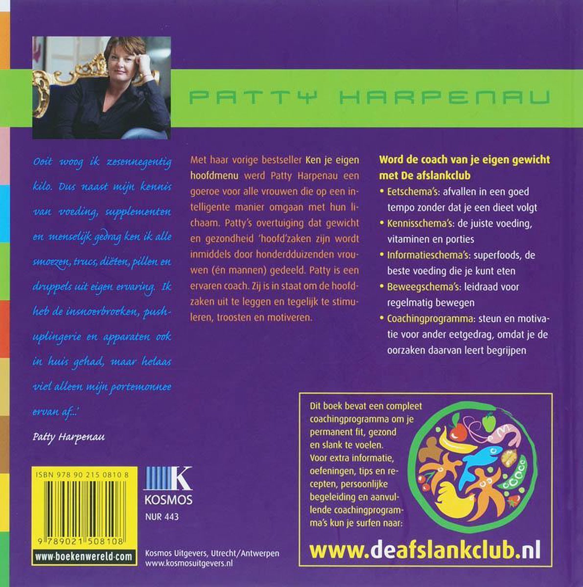 De Afslankclub - back cover
