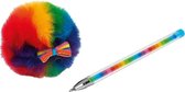 Moses Balpen Regenboog Met Pompom 14 Cm