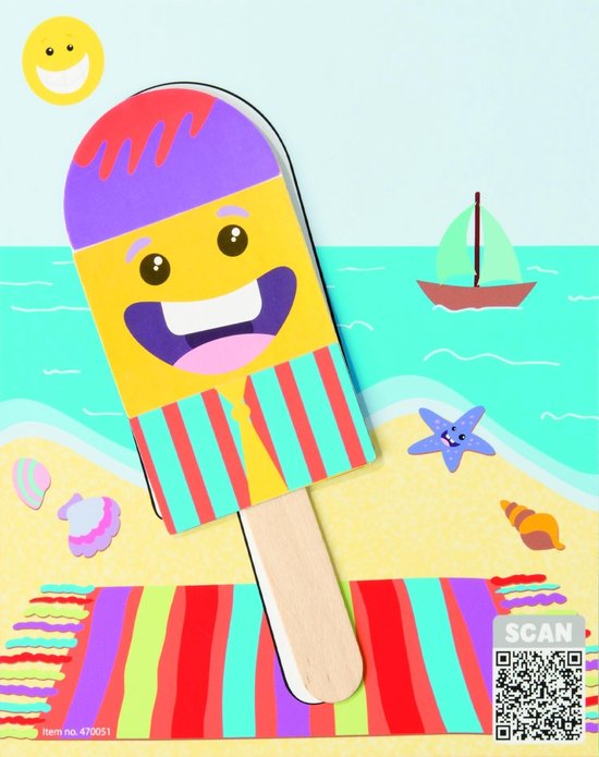 Totum Little Creators Leren plakken