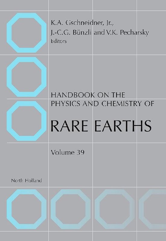Handbook on the Physics and Chemistry of Rare Earths - cover