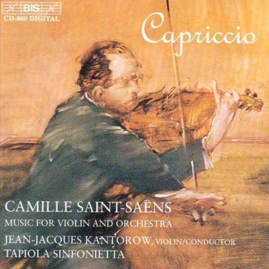 Capriccio SaintSaens Music for Violin and Orchestra, JeanJacques Kantorow CD...
