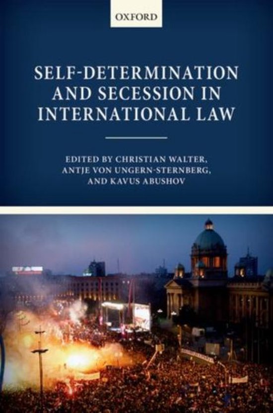 Self-Determination And Secession In International Law - cover
