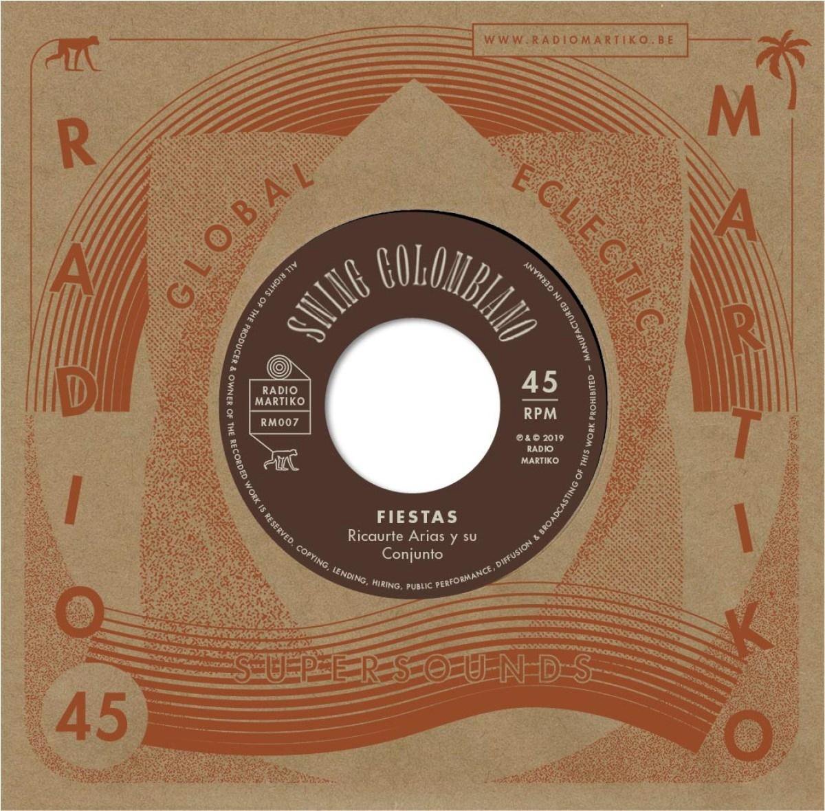 Ricaurte Arias Y Su Conjunto/Orquesta Pacho Galan - Fiestas / Estambul (7" Single)