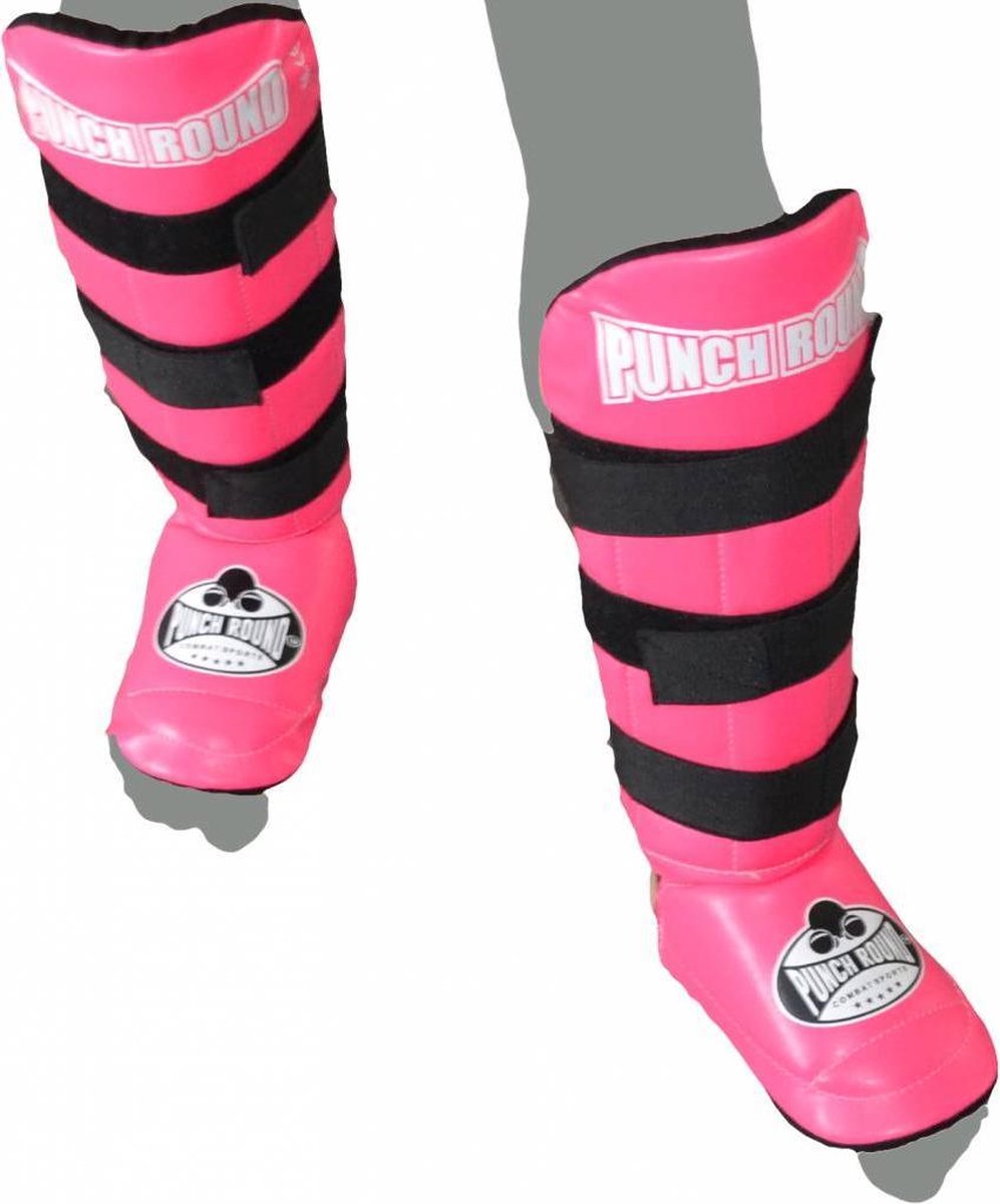 PunchR Kickboks Scheenbeschermers XPR Flex Roze - L