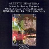 Gerhard Zank, Donald Sulzen, Henry Raudales, Ofelia Sala - Ginastera: Musica De Camara Y Canciones (CD)