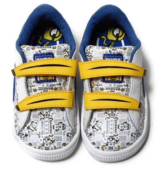 puma minions basket