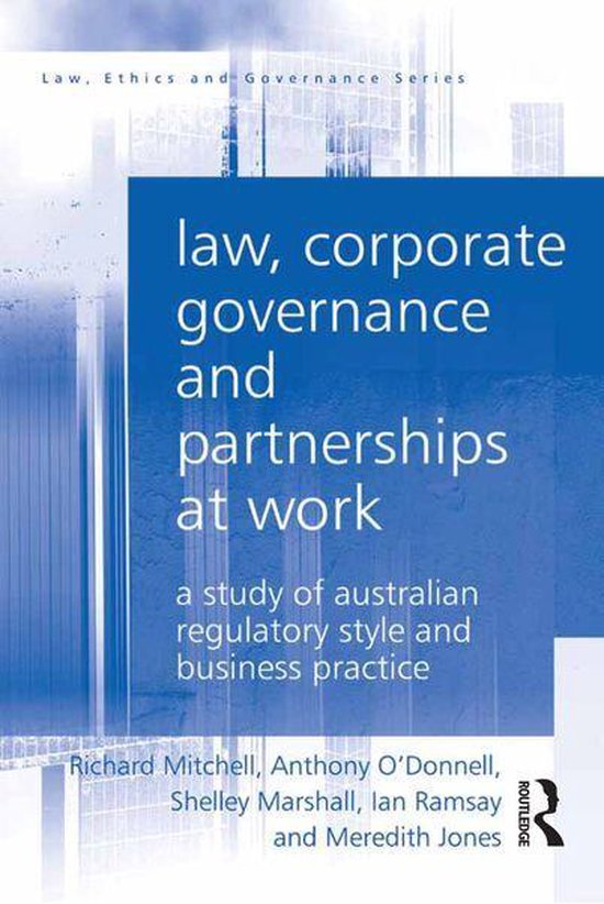 Law, Corporate Governance and Partnerships at Work - cover