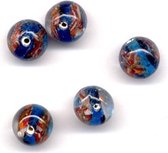 30 Stuks Hand-made Jewelry Beads - Rood - Rond