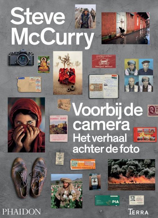 Cover van het boek 'Voorbij de camera' van Steve Mccurry