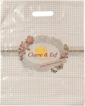 Clayre & Eef CCPB83.2 - Tas - 35 x 44 cm - kunststof - natuur