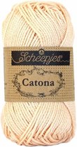 Scheepjes Catona PAK MET 10 BOLLEN a 50gr. beige neutraal 255. [ BEIGE ]