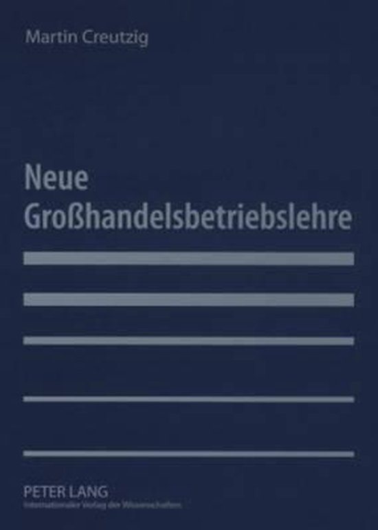 Neue Großhandelsbetriebslehre - cover