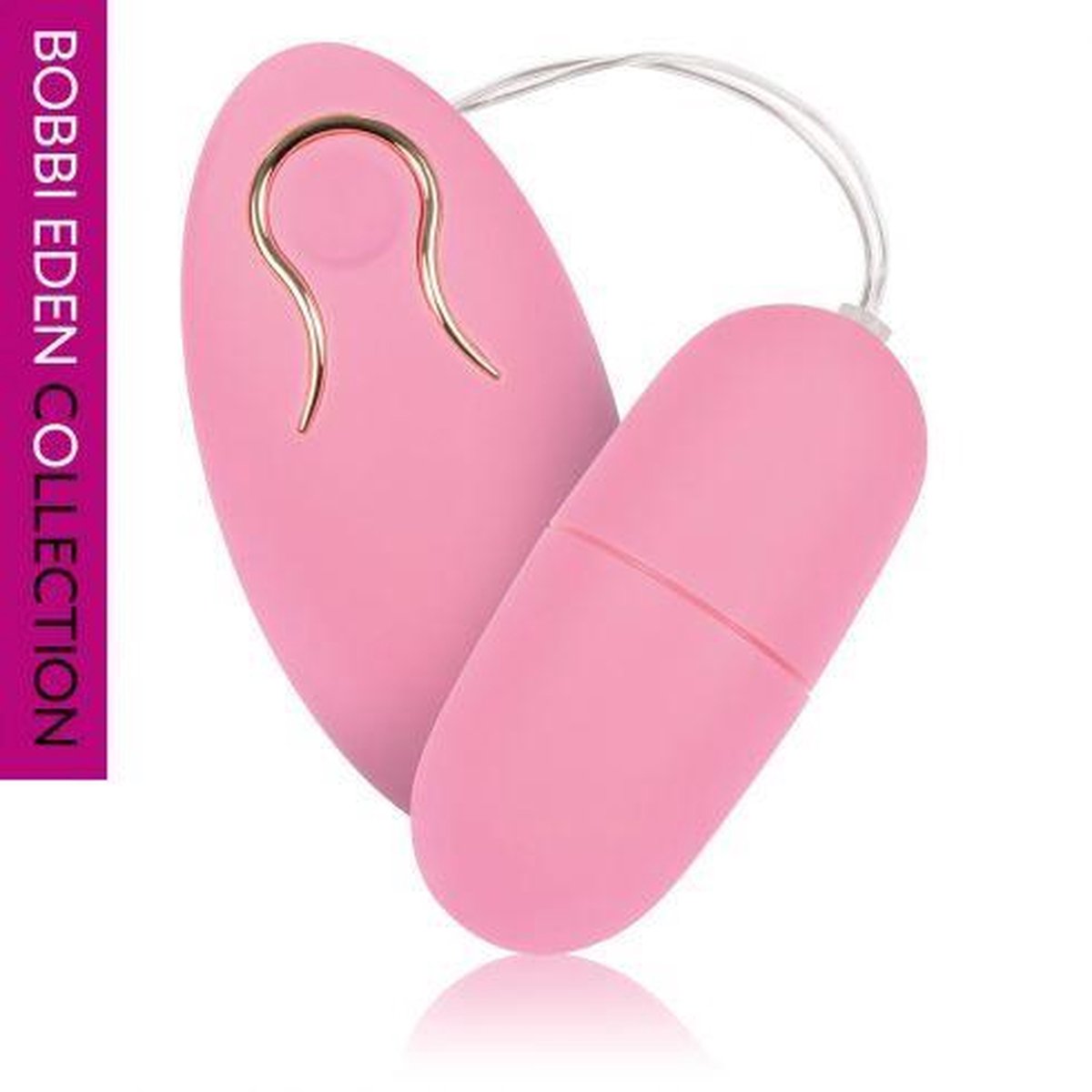 Bobbi Eden - Vibrerend ei voor vrouwen - Koppel vibrator - G spot stimulator - Roze