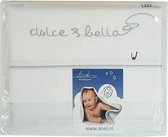 ANEL - ledikantlakentje - Model: Dolce & Bella - Kleur: zilver - Formaat: 120x80cm