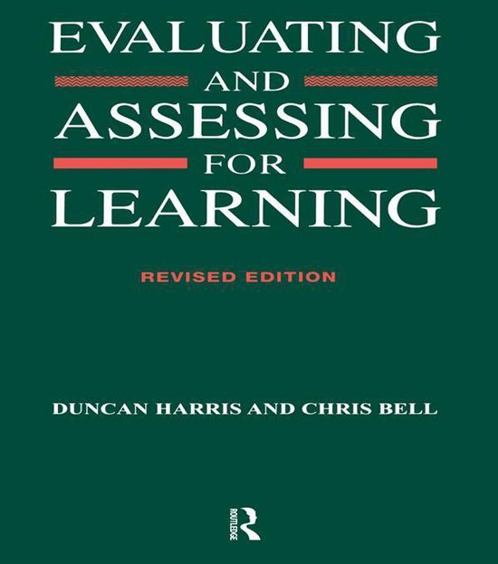 Evaluating and Assessing for Learning - cover