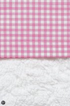 Cottonbaby Boerenbont - Wieglaken 75x90 cm - Roze