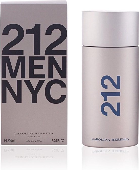 Carolina Herrera 212 Men NYC, 200ml Men 200ml eau de toilette | bol.com