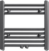 Badkamerrek vierkant rek voor handdoeken wandrek radiator badkamer 48x48cm